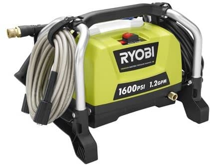 Ryobi ZRRY141600 13 AMP 1600 PSI 1.2 GPM Electric Pressure Washer