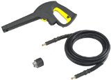 Karcher Replacement Trigger Gun & 25-Feet Hose Set for Electric Power Pressure Washers, 25-Feet